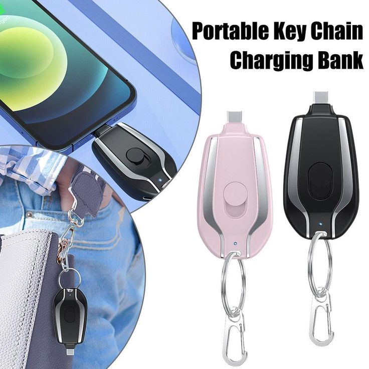 Emergency Portable Key Chain Charger